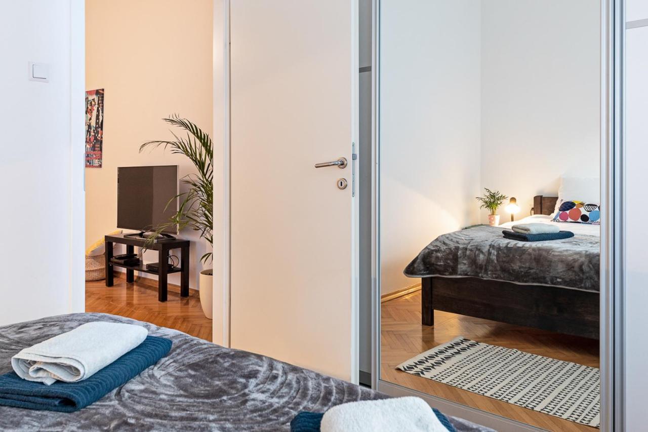 Modern Spacious 3Bdr Apartment In Heart Of Zágráb Kültér fotó